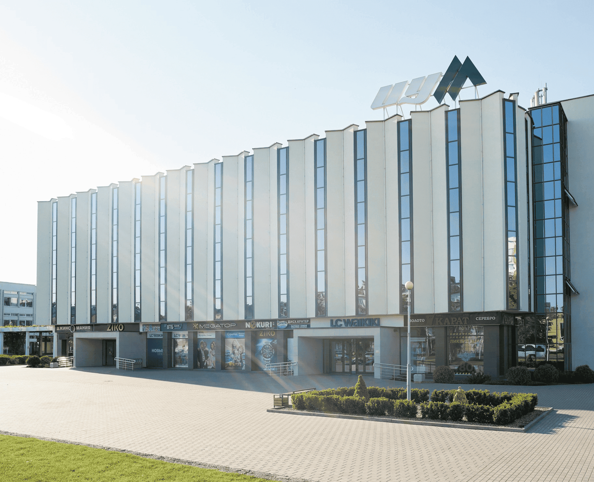 Пример размещения рекламы в ЦУМе г. Брест