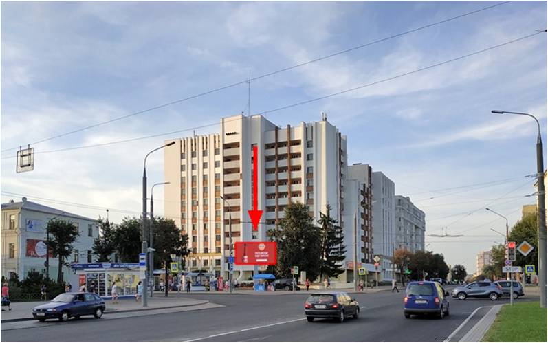 Реклама на ЛЭД-экране в Могилеве