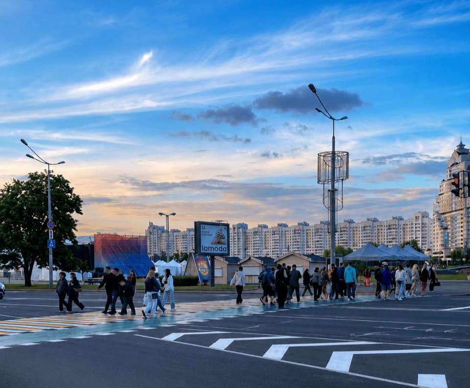 Наружная реклама на Немиге